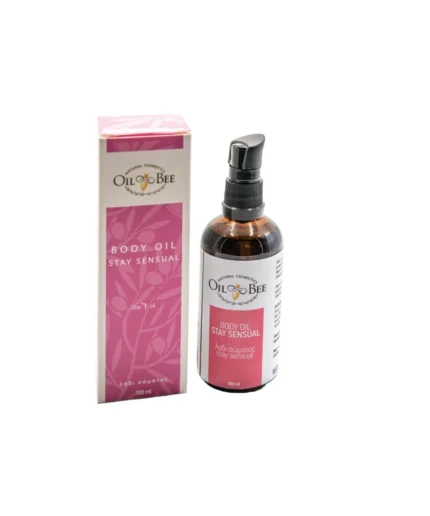 Λάδι Μασάζ Stay Sensual OilandBee – Αισθησιακή χαλάρωση με αιθέρια έλαια από Σανδαλόξυλο, Υλάνγκ Υλάνγκ & Περγαμόντο.